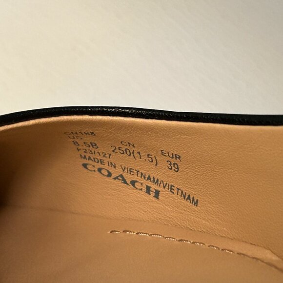 Coach Women's Renn Leather Mule - Picture 8 of 14
